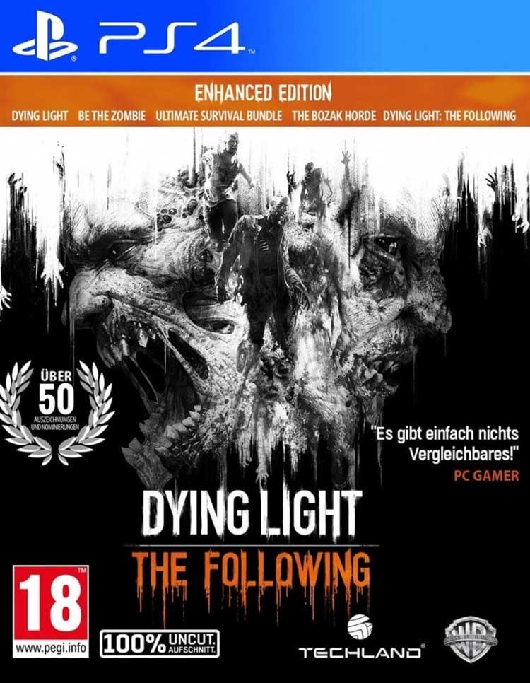 بازی Dying Light The Following برای پلی استیشن ۴ کارکرده