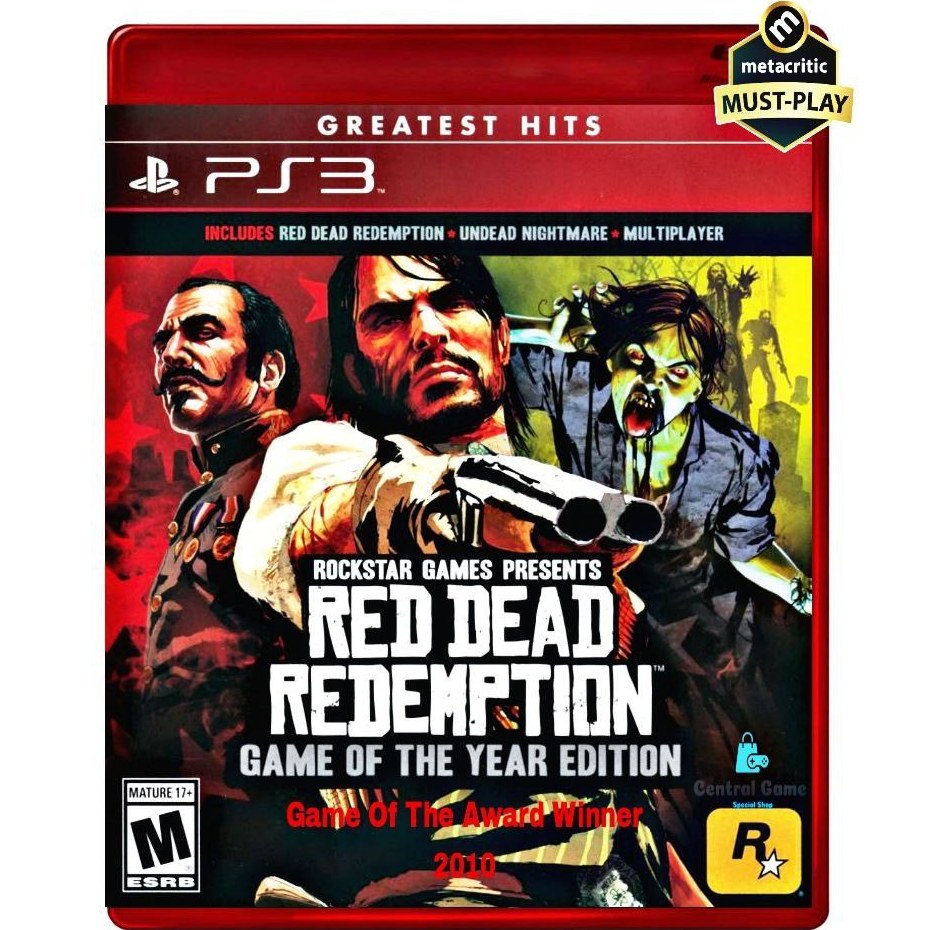 دیسک بازی Red Dead Redemption Ps3 مناسب پلی استیشن ۳ کارکرده