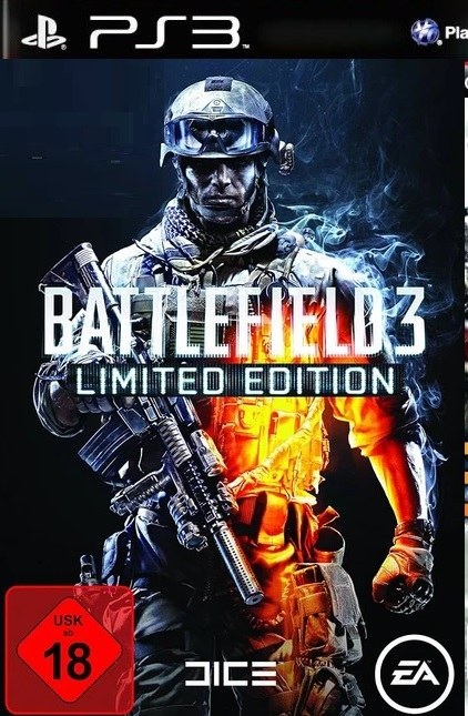 دیسک بازی Battlefield 3 مناسب پلی استیشن ۳ کارکرده