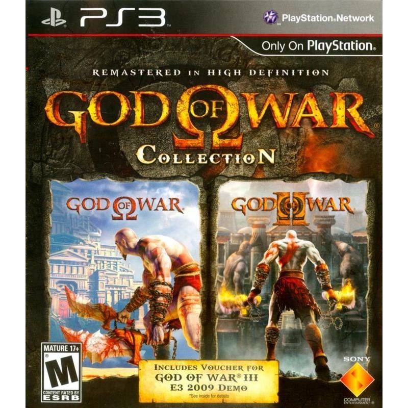 دیسک بازی God of War Collection Ps3 مناسب پلی استیشن ۳ کارکرده