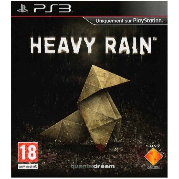 دیسک بازی Heavy Rain Ps3 مناسب پلی استیشن ۳ کارکرده