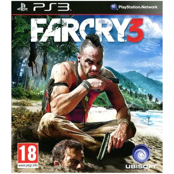دیسک بازی Far Cry 3 مناسب پلی استیشن ۳ کارکرده