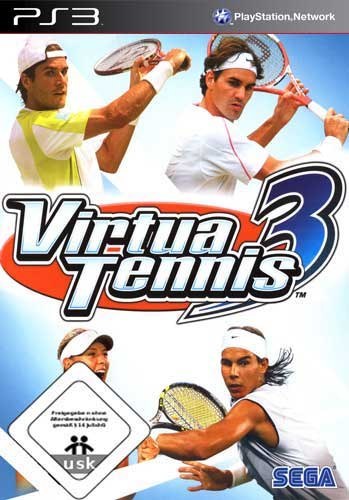 دیسک بازی  virtua tennis 3 Ps3 مناسب پلی استیشن ۳ کارکرده
