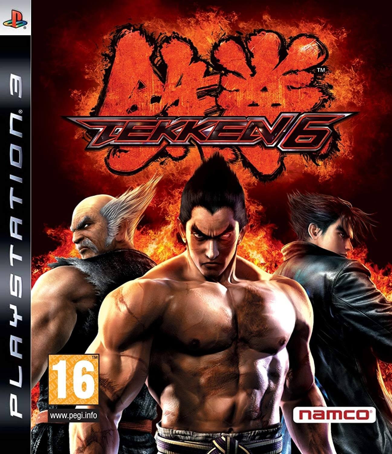 دیسک بازی TEKKEN 6 Ps3 مناسب پلی استیشن ۳ کارکرده
